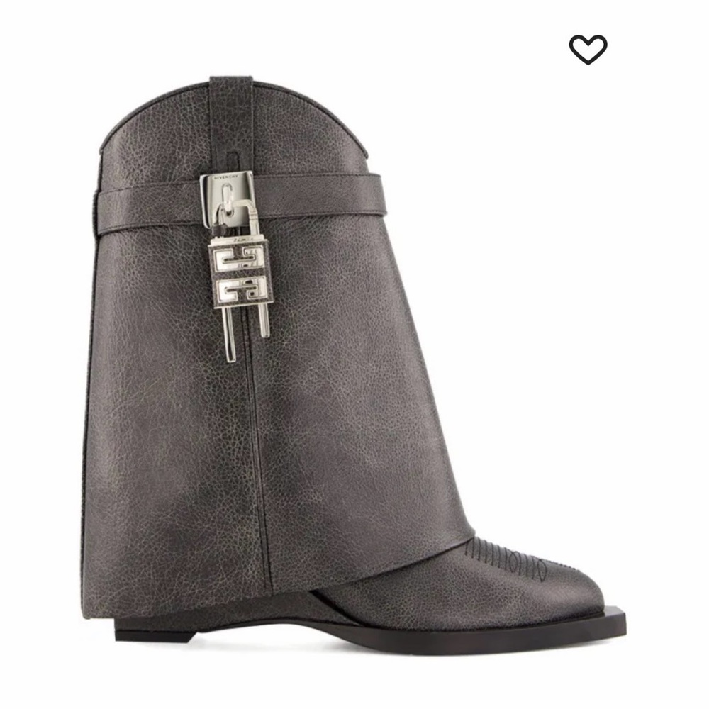 Givenchy Shark Cowboy Boots size 38